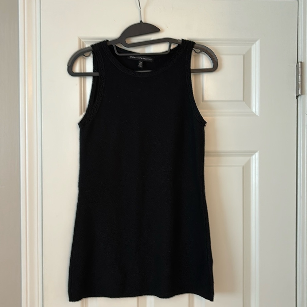 White House Black Market knit tank top xs